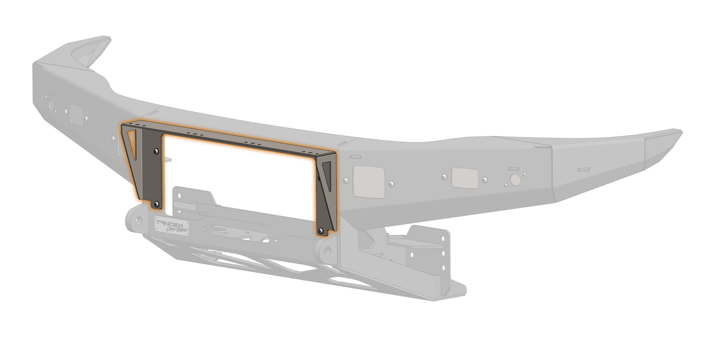 Sierra Tango Front Bumper - Quad Pod Light Mount