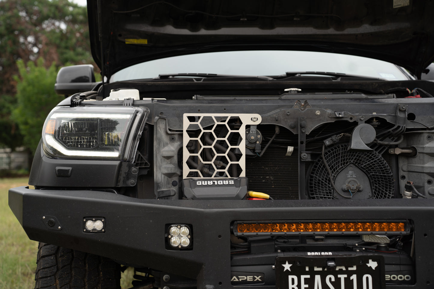 Maner Mount - 2nd Gen Tundra / 2nd Gen Sequoia Winch Control Box Mount