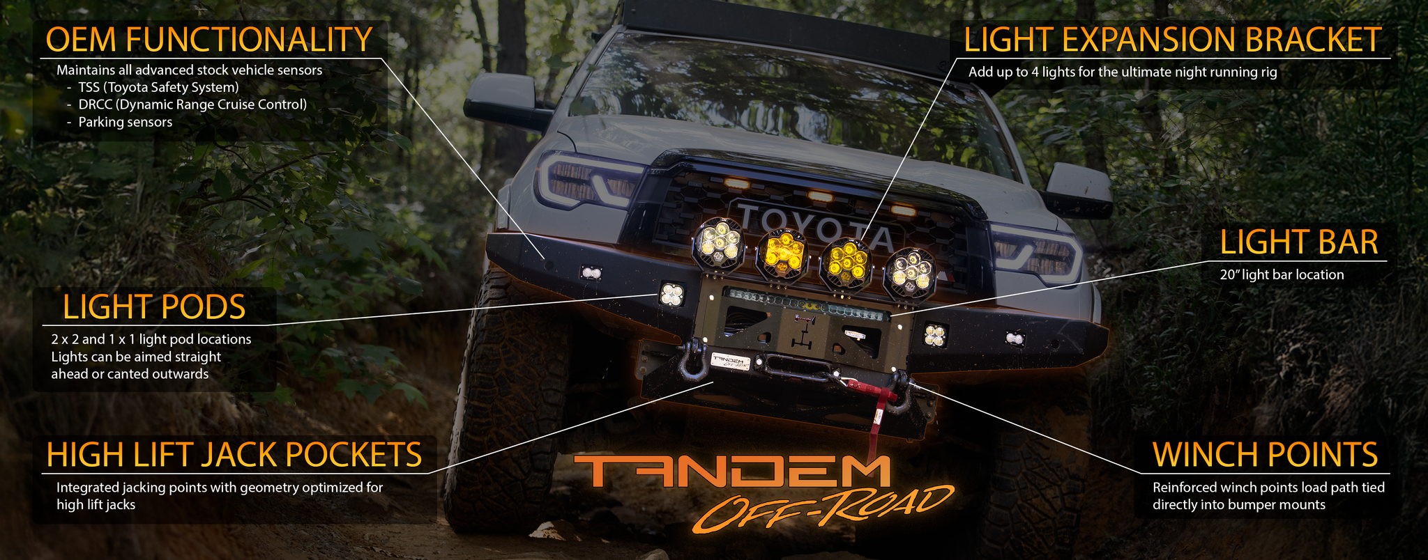 Sierra Tango Front Bumper Package