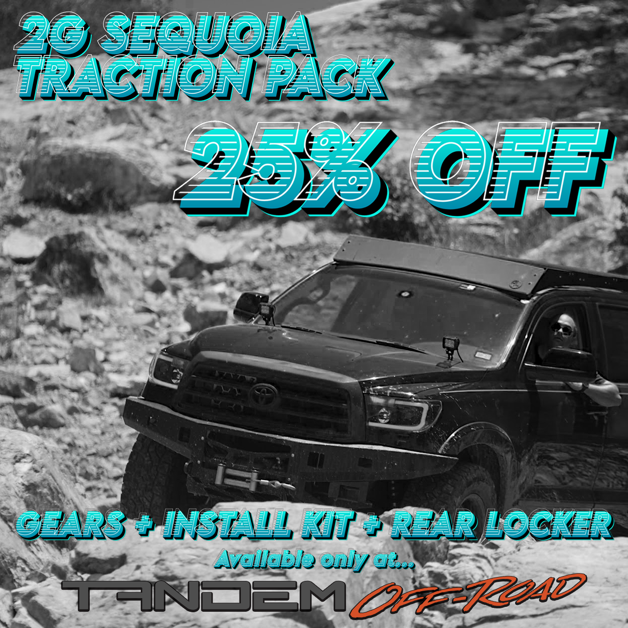 Traction Pack Special - 2G Sequoia Gear and Locker Package