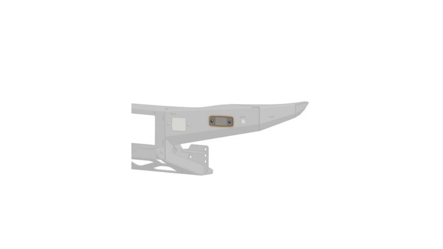 Sierra Tango Front Bumper - 1X2 Light Pod Blanking Plates (pair)