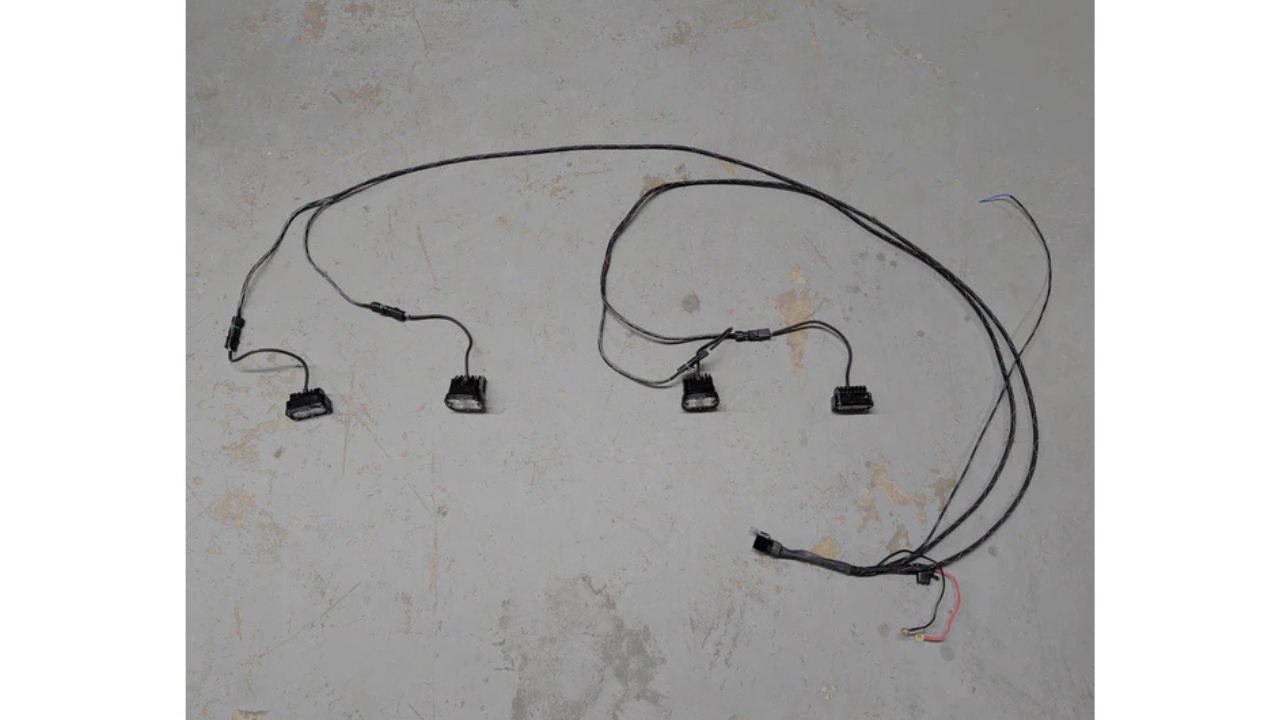 Sierra Tango Bumper - Light Pod Wiring Harness