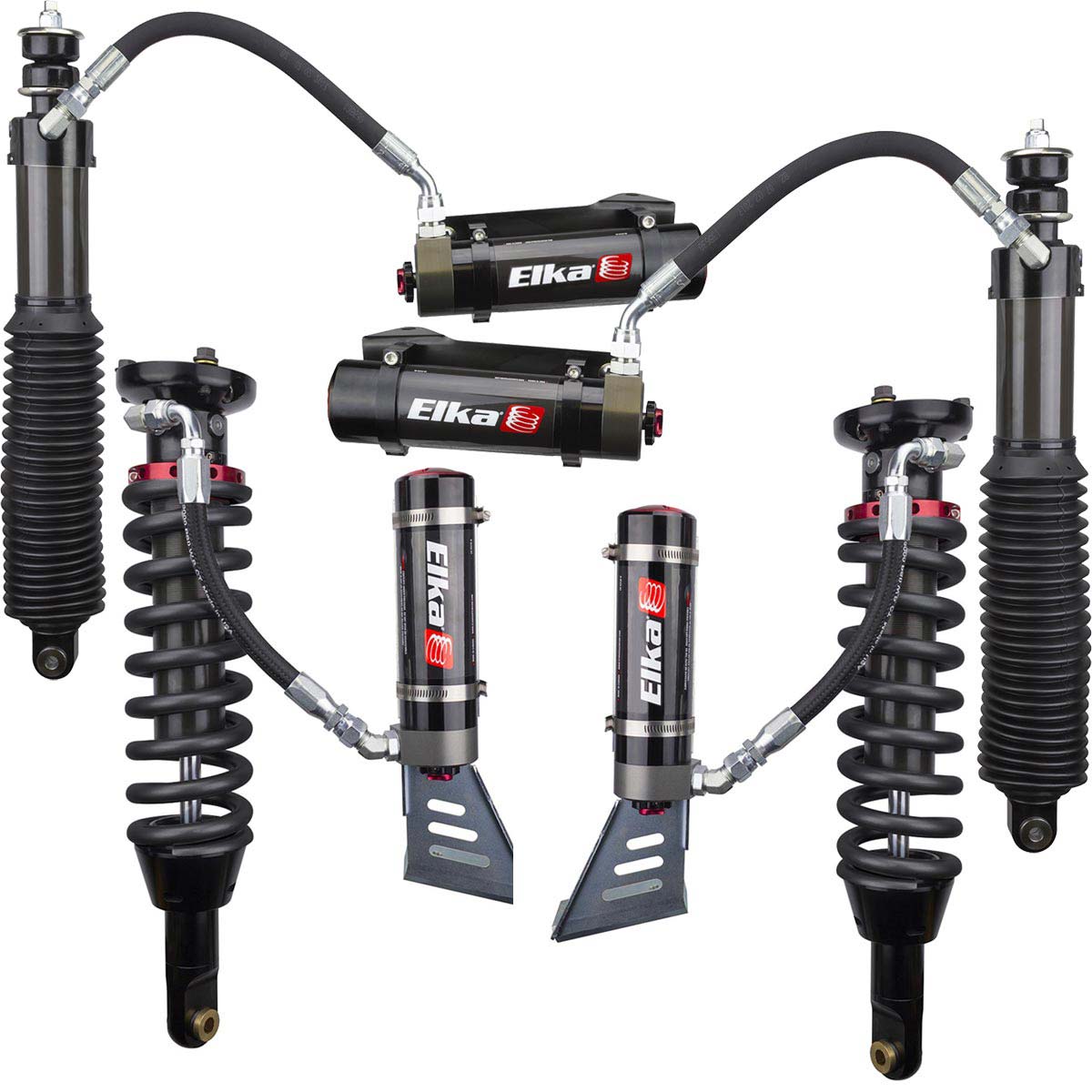 Elka 2.5 DC Remote Reservoir 2-3" Lift kit (02-09 GX470 with KDSS)