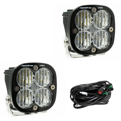 Baja Designs Squadron Pro Wide Cornering LED Light (Amber) (Pair)