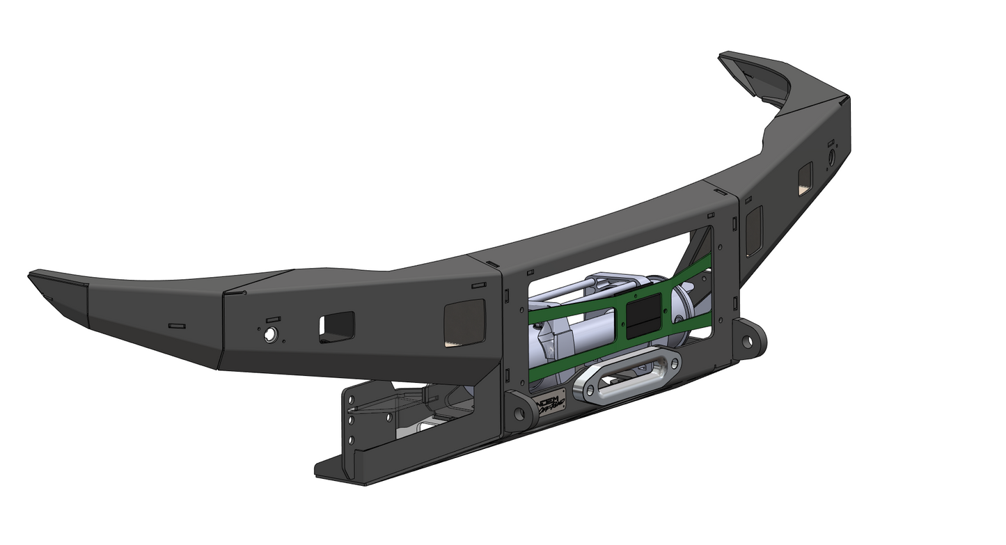 2G Sequoia Tandem Off-road Bumper TSS Sensor Mount (2018-2022)