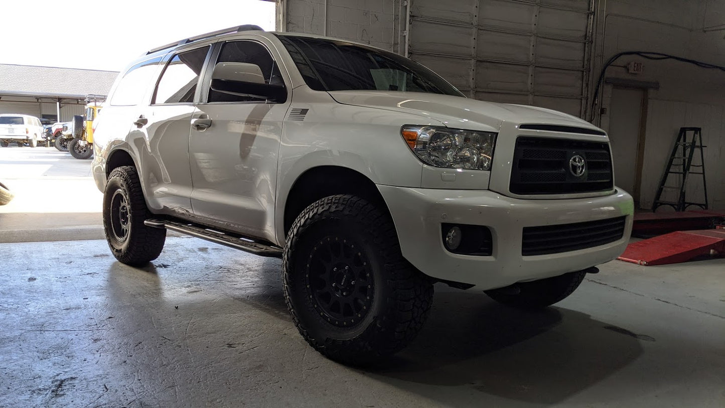 2nd Gen Sequoia Weld-on Sliders with Full Top Plate
