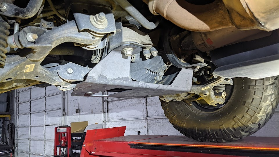 Tandem Off-road 08+ Sequoia Rear Differential Skid Plate